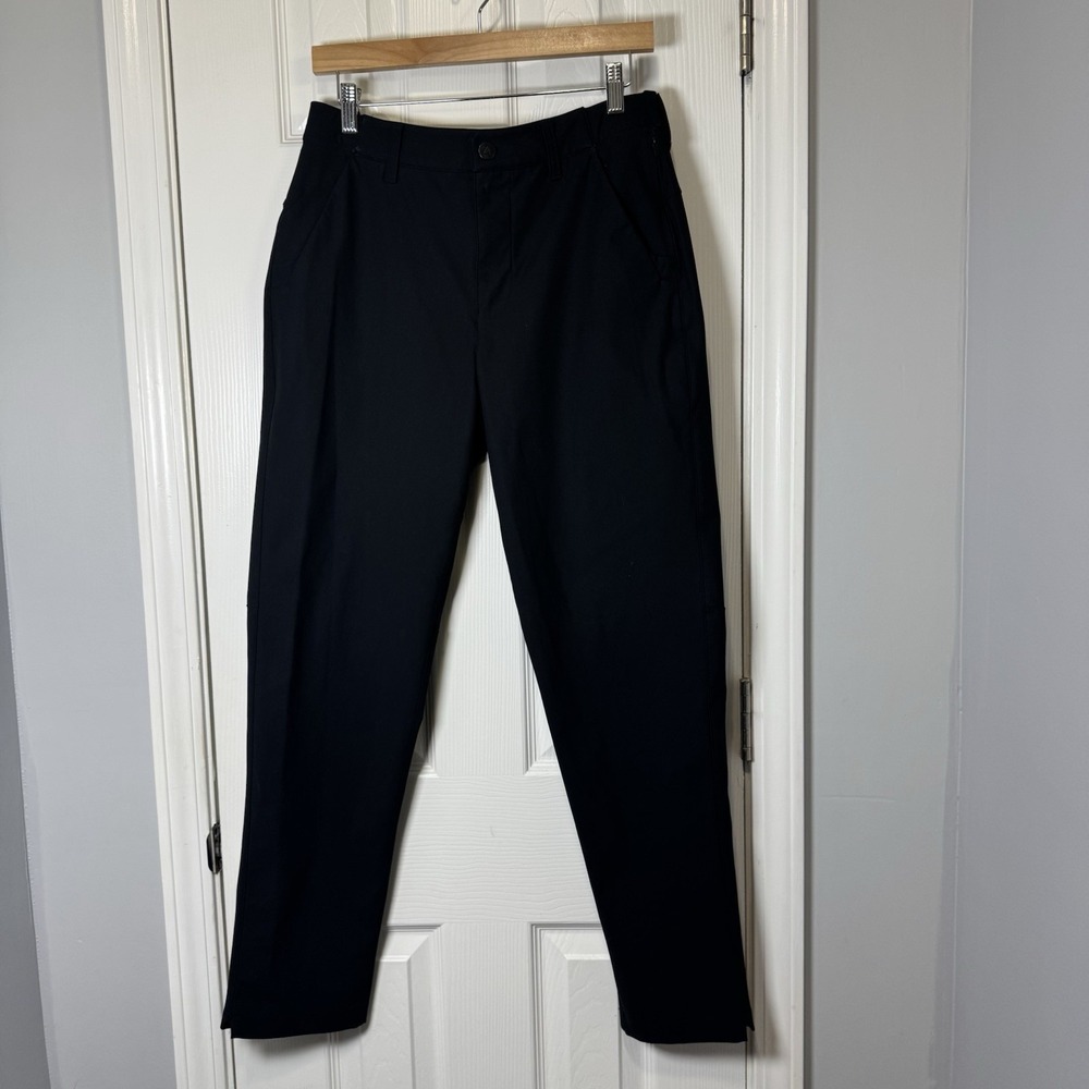 Nomatic Pant Classic Fit Size 32x32 Black Business Casual Trousers Straight Mens